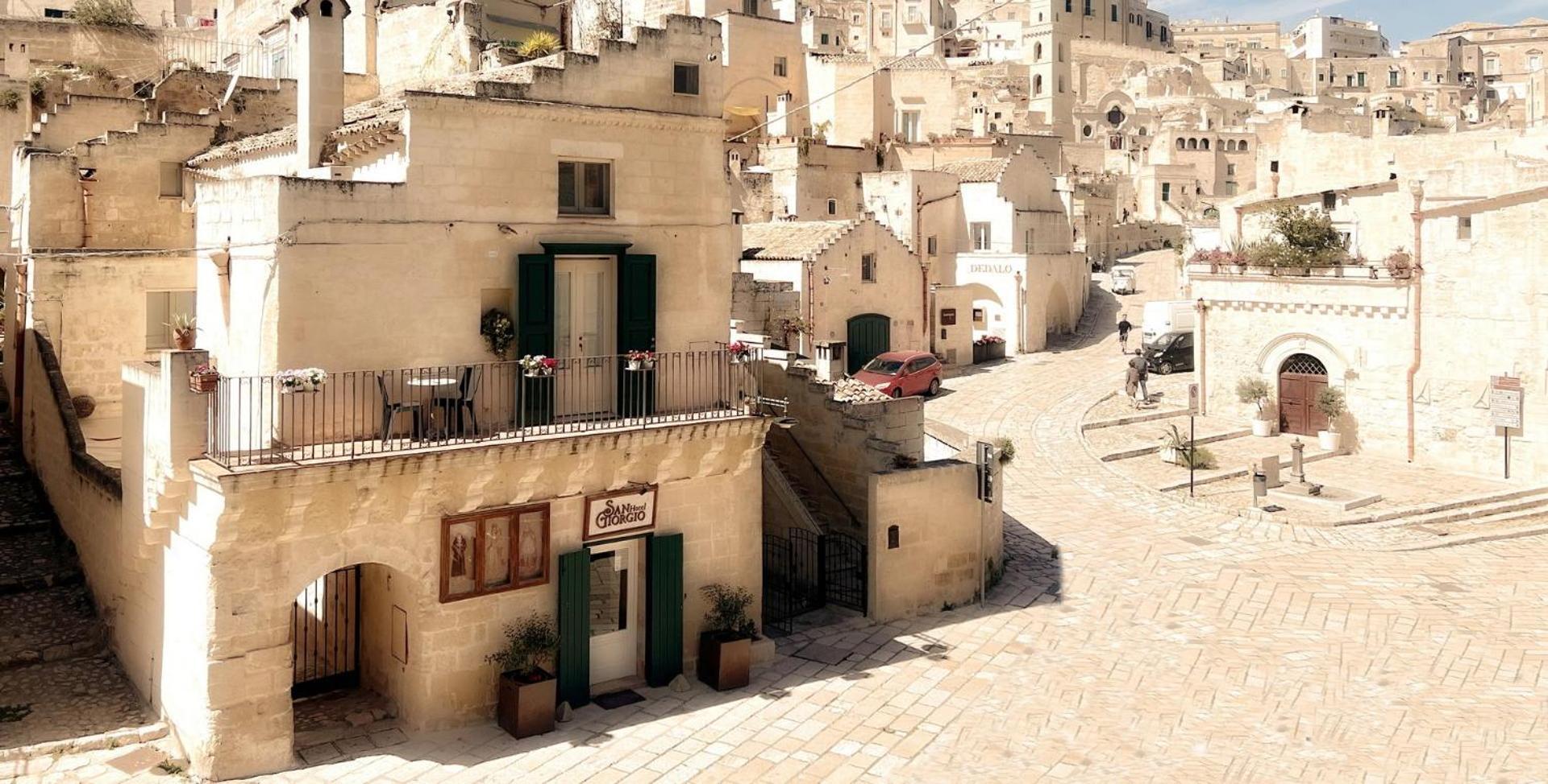 Hotel San Giorgio Matera Bagian luar foto